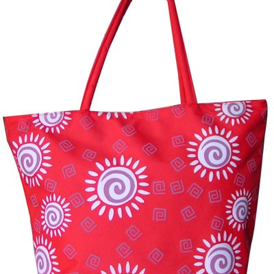 New Style Sunflower Printed Beach Tote Bag