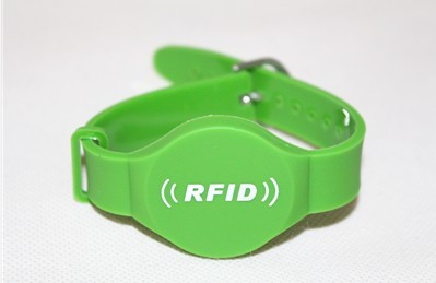 RFID Soft PVC Wristband Tag