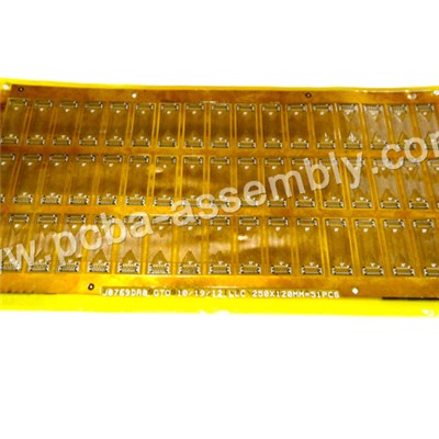 Single And Double Sided Polyimide 0.1mm Flexible PCB