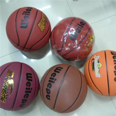 2015 High Quality Authentic Basketball Leather Moisture Absorption Can Be Customized LOGO,Welcome To Sample Custom