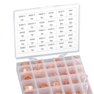 570PC COPPER WASHER ASSORTMENT