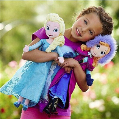 2015 Disney Adventures In The Original Ice Colors Plush Toys, Princess Anna Elsa Anna Plush Toys,Welcome To Sample Custom