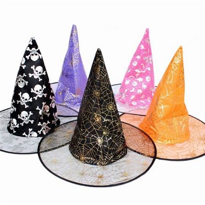 2015 The Witch Hat Masquerade Props, Halloween Party Dress Witch Bent Cap Hat Tip Cos Decoration,Welcome To Sample Custom