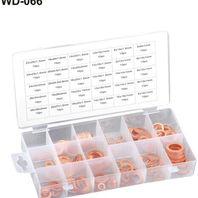 300PC COPPER WASHER ASSORTMENT