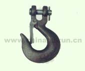 CLEVIS SLIP HOOK WITH LATCH Self Colored Or Zinc Plated