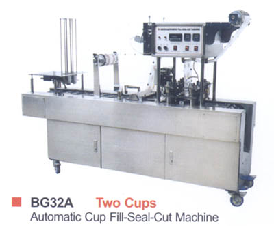 Automatic Cup Fill And Seal Machine