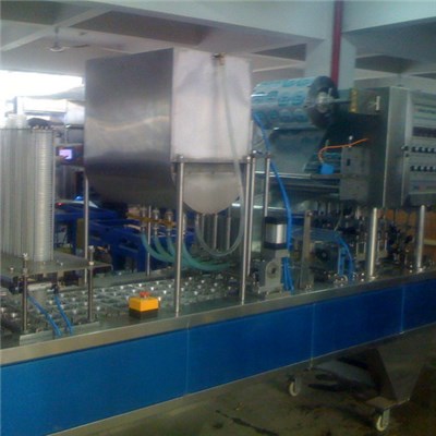 Pneumatic Cup Filling And Sealing Machine