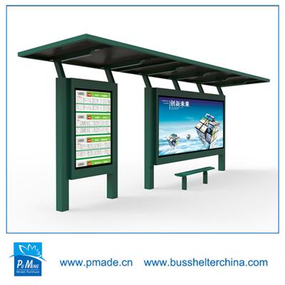 Outdoor Round Bench Bus Stop Best Price Bus Stop Shelter / Bus Stop Station