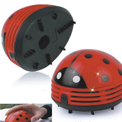 Beetle Ladybug Cartoon Animal Mini Desktop Vacuum Desk Dust Cleaner(M308)