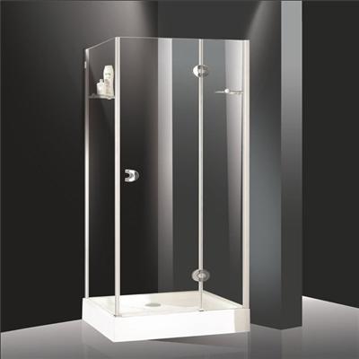 Frameless glass shower room 08