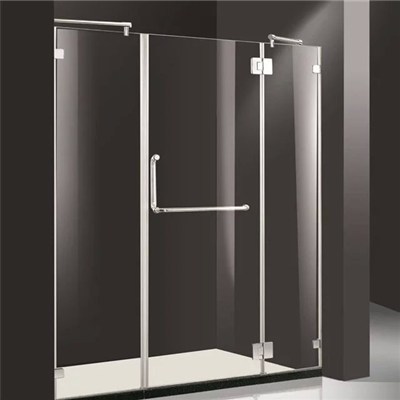 Frameless tempered glass shower cubicles enclosure 07