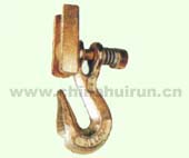 CLEVIS GRAB HOOK WITH SPRING AND LATCH Zinc Plated Or Yellow Chromated