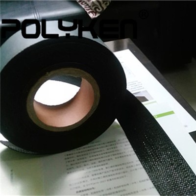 Waterproof Black Polypropylene Woven Pipe Tape