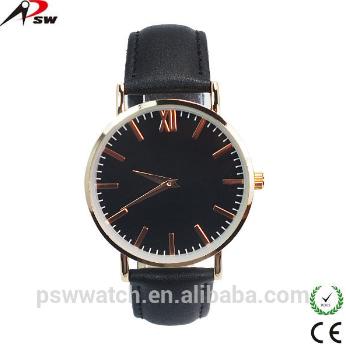 Leather Quartz Watch
