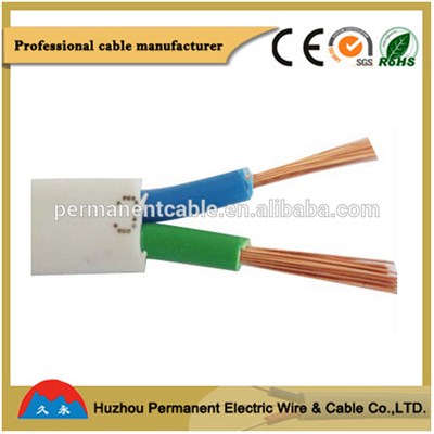 PVC-isolierte Flexible flache Scheide Kabel