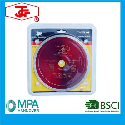 180mm Diamond Saw Blade For Granite Disc Wet Cutting