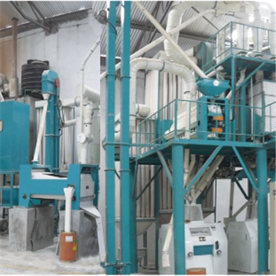 Uganda Corn Flour Mill Machine 50T Per D