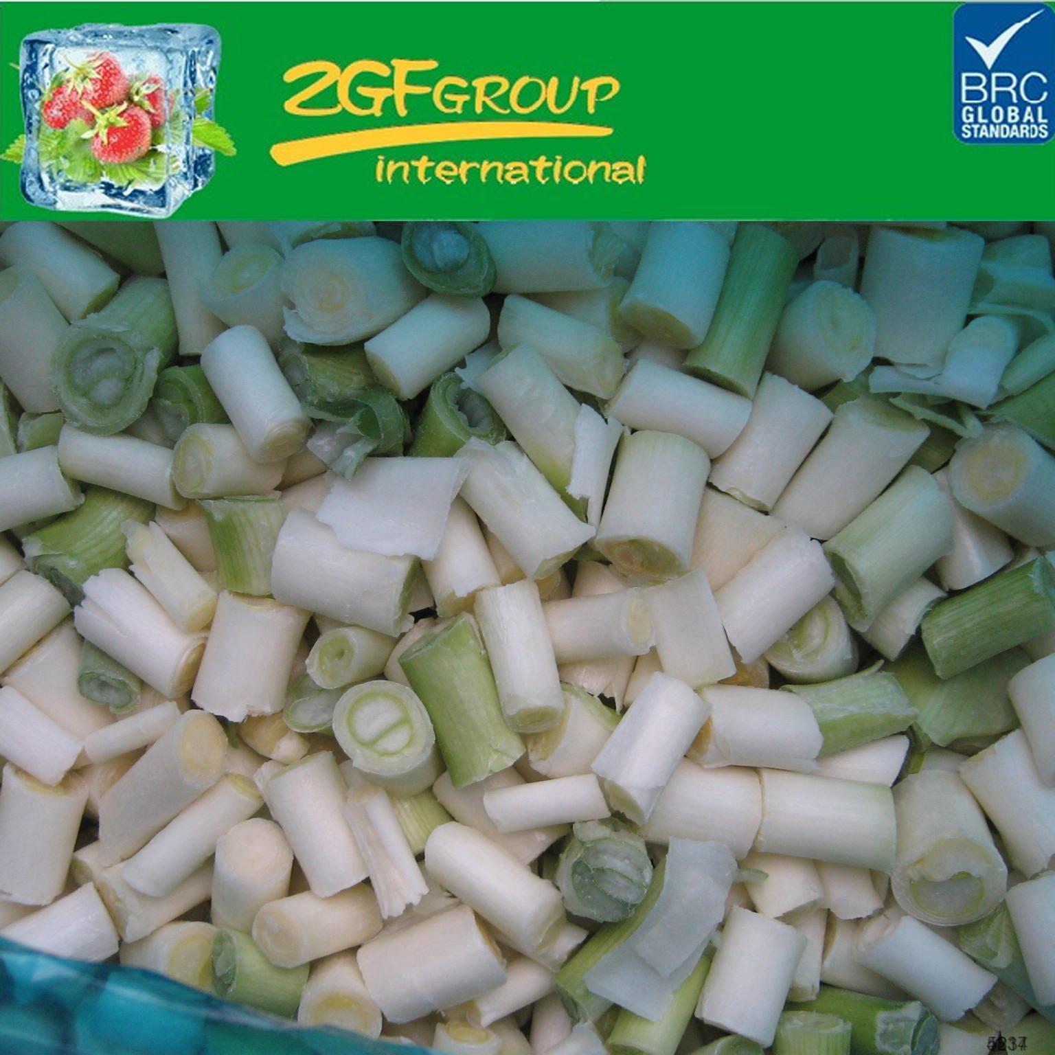frozen iqf young garlic