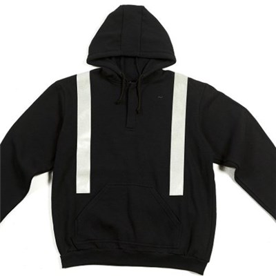 Modacrylic Hoodie With Reflective Tapes