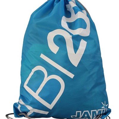 Cheap Promotional Plain Polyester Drawstring Towel Bag