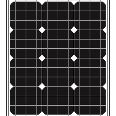 40W Monocrystalline Solar Panel