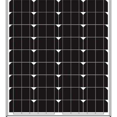 70W 75W 80W Monocrystalline Solar Panel