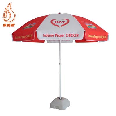 Wind-proof Beach Umbrella For Advertising