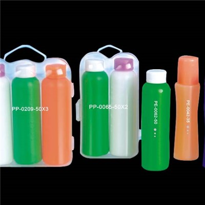 Cylindrical shape plastic bottle,25ml-35ml-50ml,HDPE