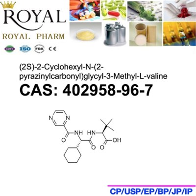 (2S)-2-Cyclohexyl-N-(2-pyrazinylcarbonyl)glycyl-3-Methyl-L-valine