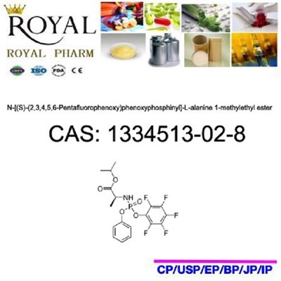 N-[(S)-(2,3,4,5,6-pentafluorophenoxy)phenoxyphosphinyl]-L-alanine 1-Methylethyl Ester