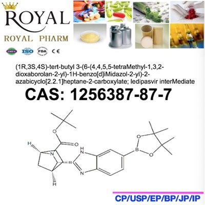 (1R,3S,4S)-tert-butyl 3-(6-(4,4,5,5-tetraMethyl-1,3,2-dioxaborolan-2-yl)-1H-benzo[d]iMidazol-2-yl)-2-azabicyclo[2.2.1]heptane-2-carboxylate; Ledipasvir InterMediate