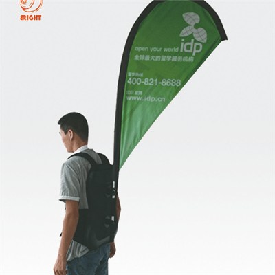 Backpack Sharkfin Banner For Promotion