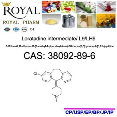 Loratadine Intermediate/ L9/LH9, /8-Chloro-6,11-dihydro-11-(1-methyl-4-piperidinylidene)-5H-benzo[5,6]cyclohepta[1,2-b]pyridine
