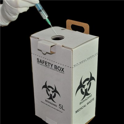 Safety Box For The Disposal Of Used Sharps