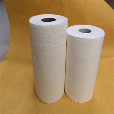 Disposable Kitchen Towel 1 Ply Recycled Paper Towel Tissue Paper