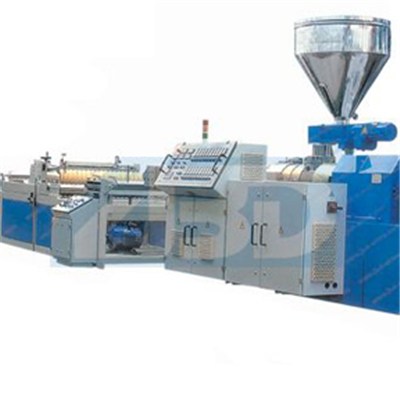 PVC、PP、PE、PC、ABS Small Profile Extrusion Line