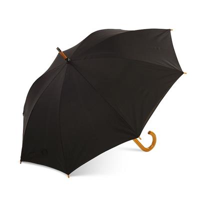 Straight Custom Wooden Handle Umbrella