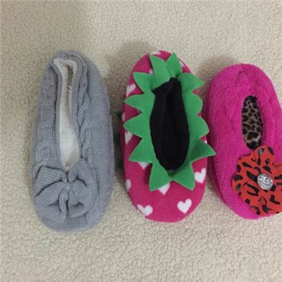 Cute House Slippers With Hand Made Sewing