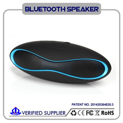 Portable Rugby Blutooth Boombox Mini Wireless Bluetooth Speaker Receiver Music Audio For IPhone