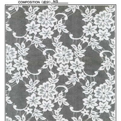 Elastic 140cm Lace Fabric(R668)