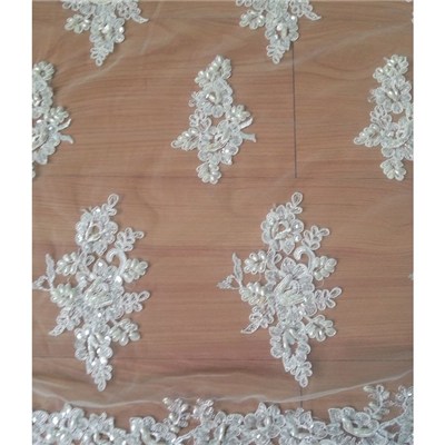 High Quality White Bridal Lace (W9003)