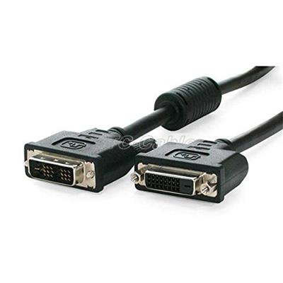 DVI D Single Link Monitor Extension Câble M/F