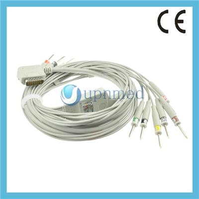 Kenz Compatible 10 Lead EKG Cable