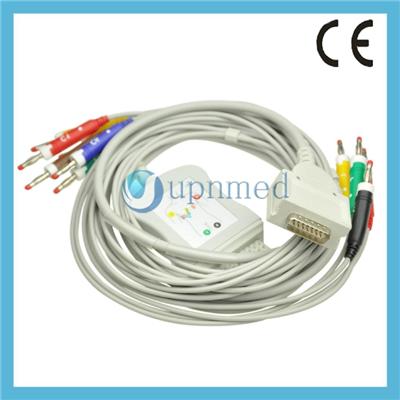 Burdick EK-10 Compatible 10 Lead EKG Cable