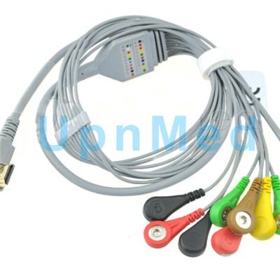 HDMI Holter Compatible ECG 10 Lead Wires Set