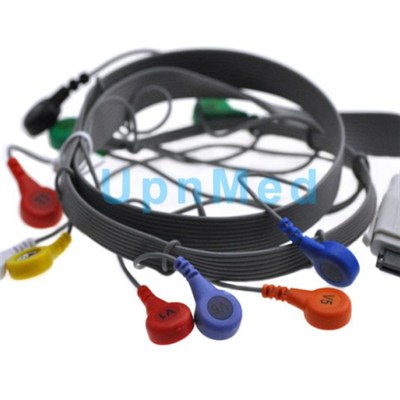 Edan Holter Compatible ECG 10 Lead Wires Set