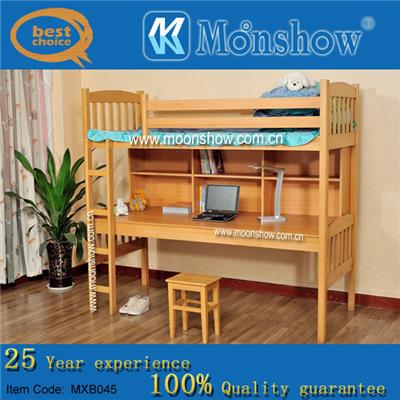 Single Bunk Bed With Table