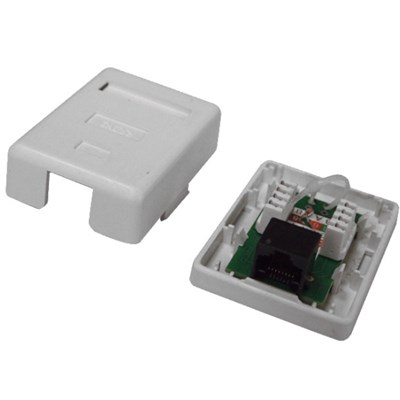 Wall Socket 1 Port With UTP Cat5e PCB Module