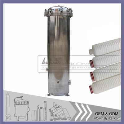 Cartridges Filter Housing For Pleated Filter