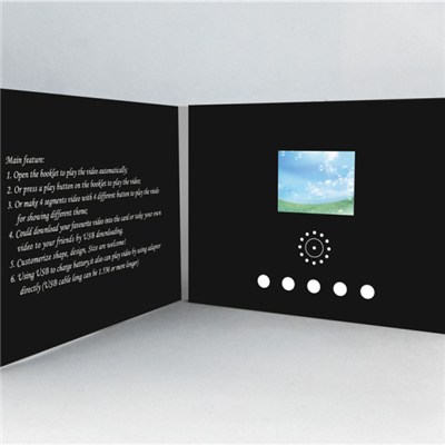 LCD Video Brochure Card